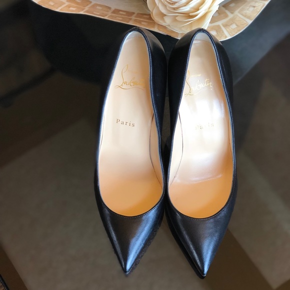 Pigalle 100mm Leather Christian Louboutin Stiletto - Picture 3 of 5